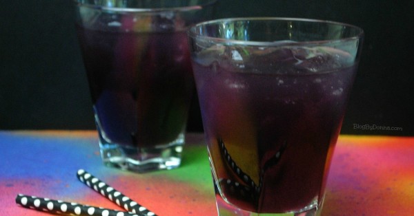 Purple Rain cocktail in honor of Prince...