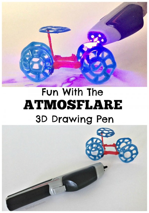 3D drawing fun with the AtmosFlare Drawing Pen