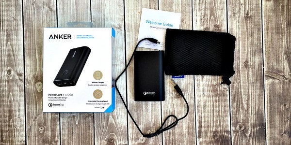 why a blogger needs a portable charger like Anker for work