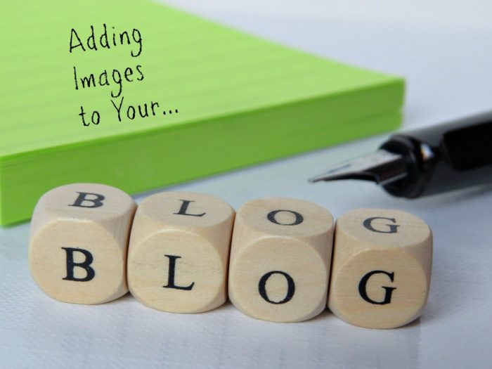 Adding images to your blog