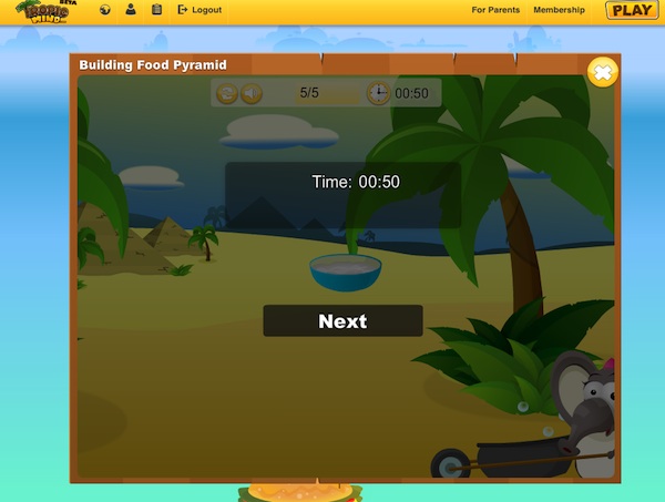 Tropical Mind Virtual World Game