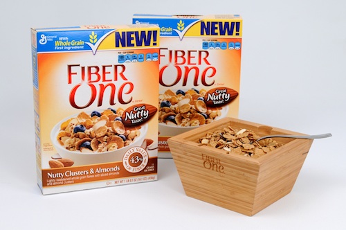 Fiber One Nutty Clusters Almonds prize pack photo