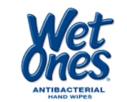Wet Ones antibacterial hand wipes