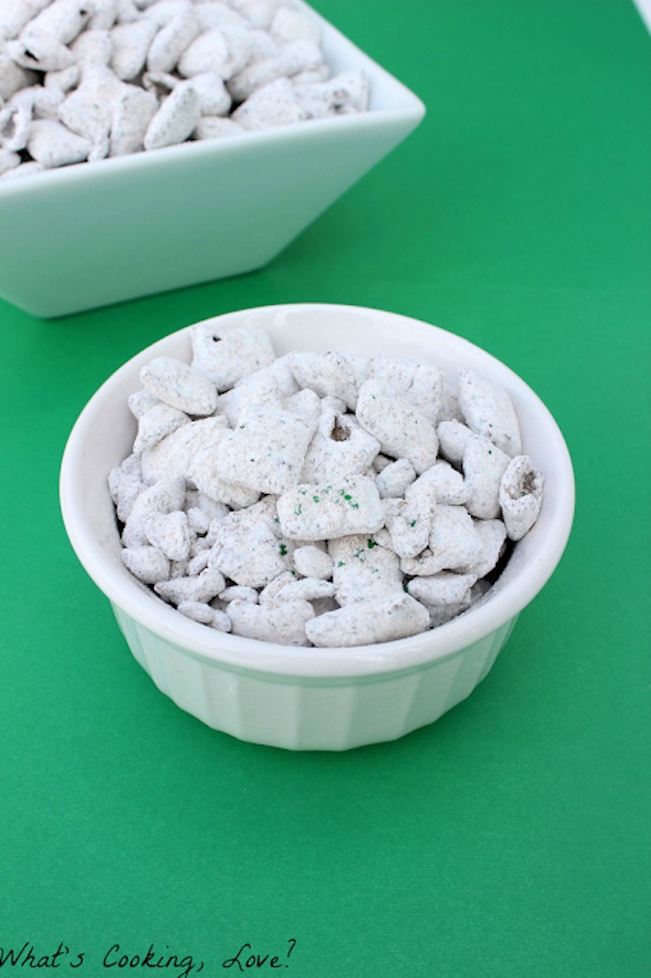 Andes muddy buddies via What's cooking, love?