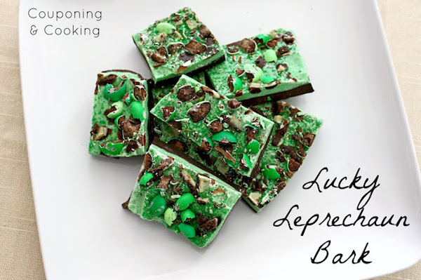 lucky leprechaun bark via couponing and cooking