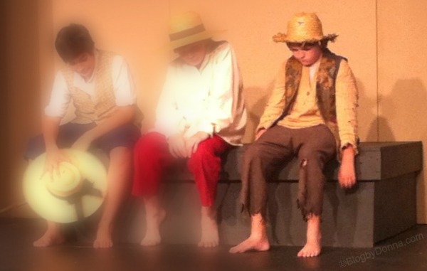 Huck Finn in "The Adventures of Tom Sawyer" at Knoxville Children's Theatre