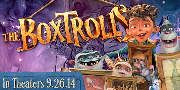The Boxtrolls in theaters 9/16/2014 kids movie