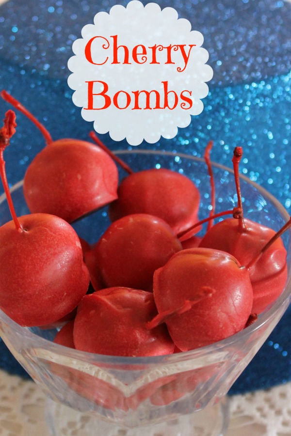 cherry bombs recipe with healthy cherries candy snack