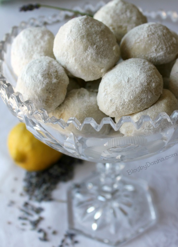 lemon lavender butter cookies recipe