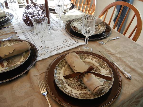 Thanksgiving Tablescape #BBNshops