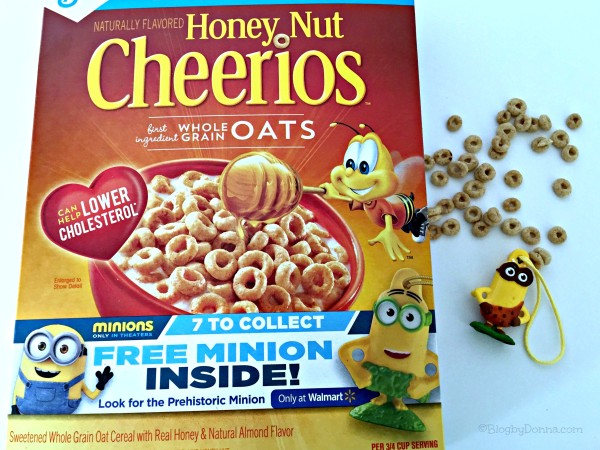 Minion from Honey Nut Cheerios #The7thMinion