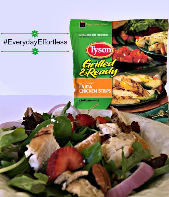 Tyson Grilled and Ready Breast Strips Chicken Salad 3