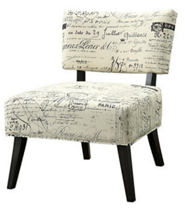 Script Accent Chair from quill.com home office