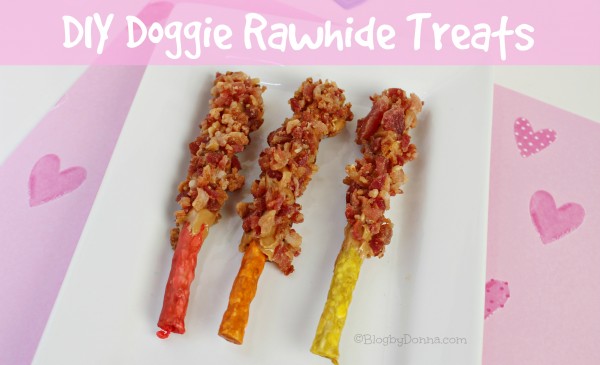 DIY doggie rawhide treats recipe