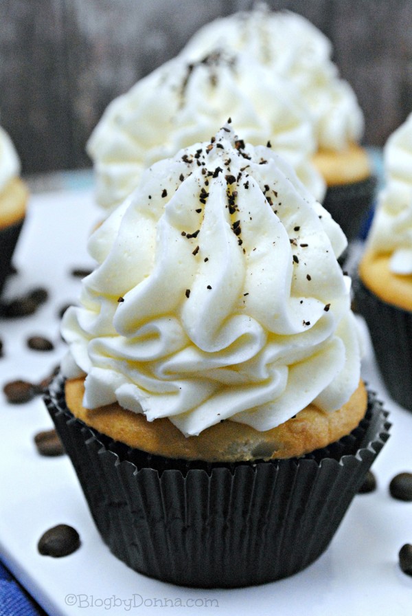 Vanilla Cappuccino Cupcakes for Easter