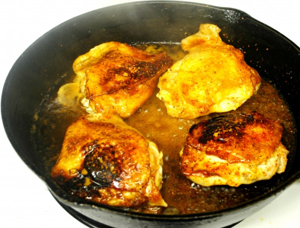 Cast Iron Skillet Honey Lime Chicken
