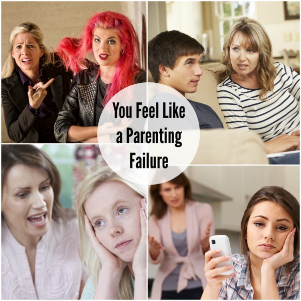Feel like a parenting failure collage