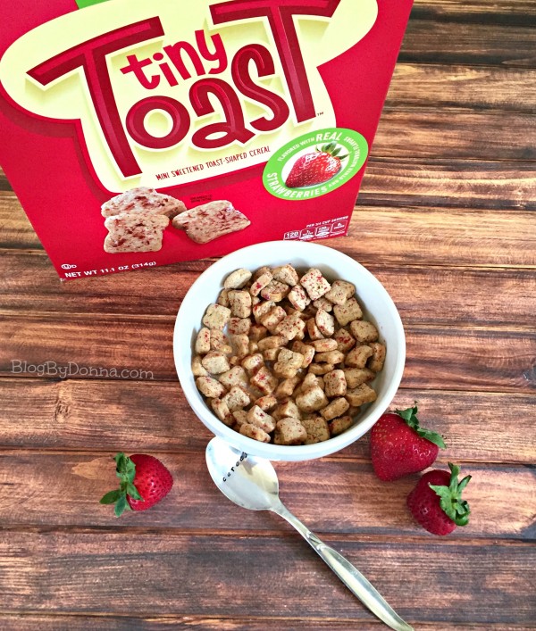 General Mills Tiny Toast cereal from Kroger a great summer snack