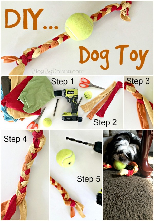DIY Dog Toy Tutorial treats
