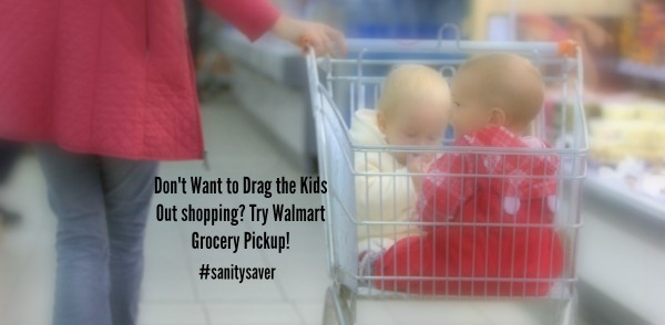 Don't drag the kids into the store with Walmart Grocery Pickup. It's a #sanitysaver