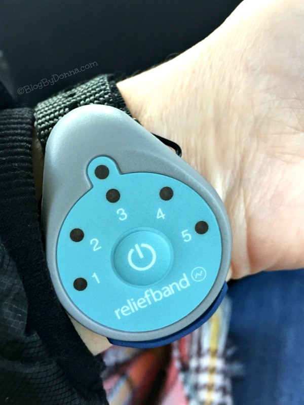 Fifteen minutes later we were in the car, me in the backseat. I also want to mention that the pulses and tingling sensations took me a few minutes to get used to, but the longer I wore the device, the less I noticed it. 