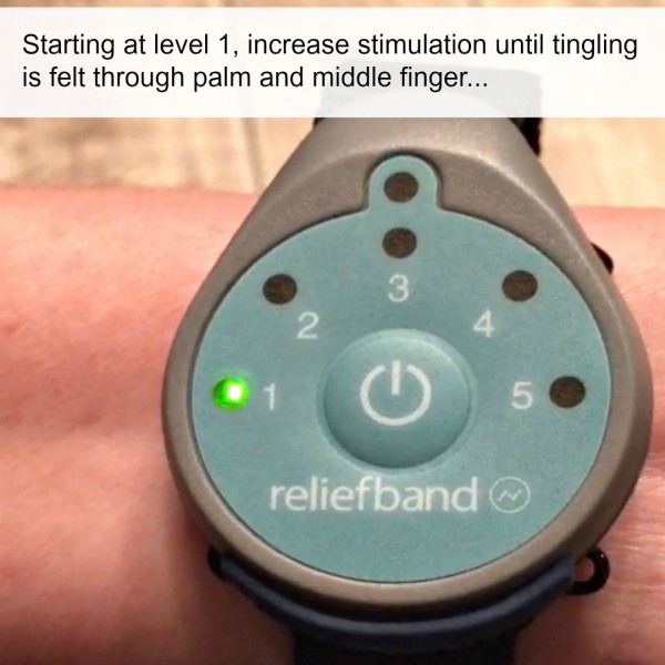 How to use Reliefband for motion sickness for amusement park rides like roller coasters