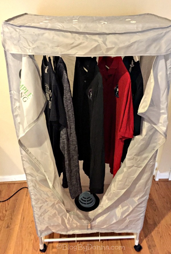Simple Living Clothes Dryer hang up wet clothes inside...