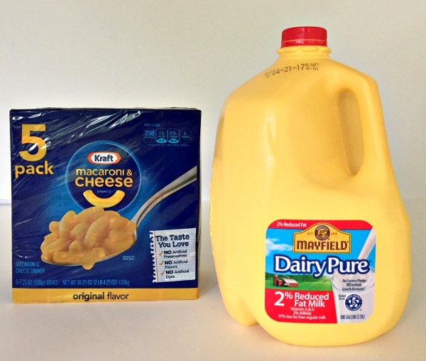 DairyPure milk partnered with Kraft Macaroni & Cheese #DairyPureMilk