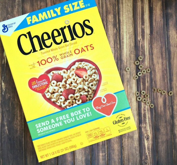 Buy a box of Cheerios and give a box to someone you love from Walmart #GetOneGiveOne #Cheerios