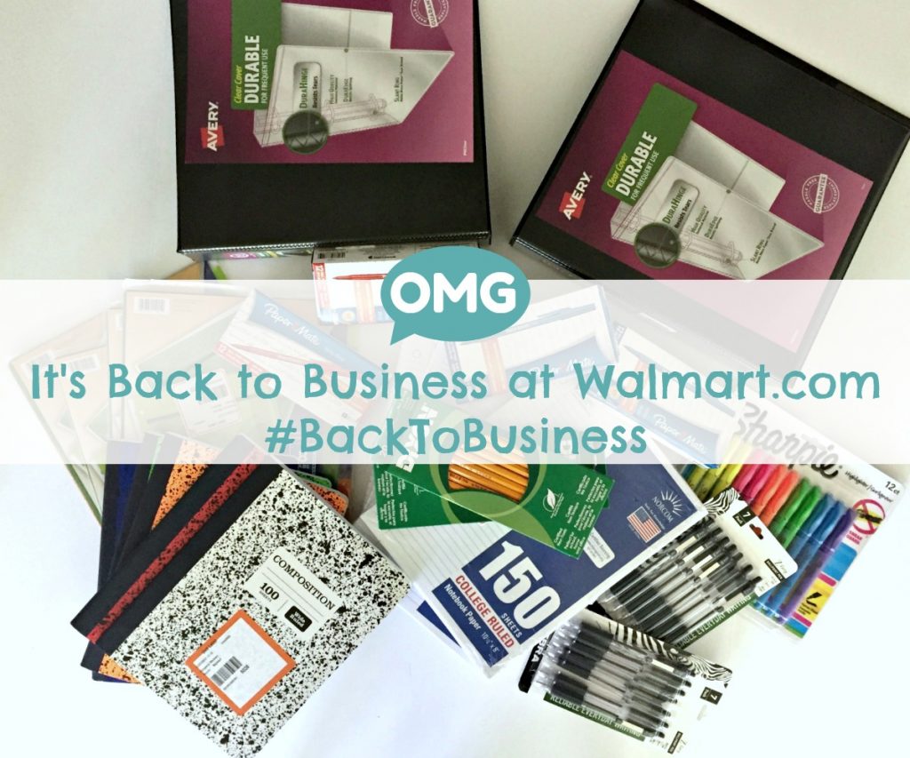 Tips to calm high school anxiety with Back to School at walmart.com #BackToBusiness