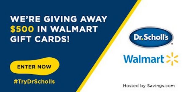 Dr. Scholl's $500 giveaway and Dr. Scholl's coupon