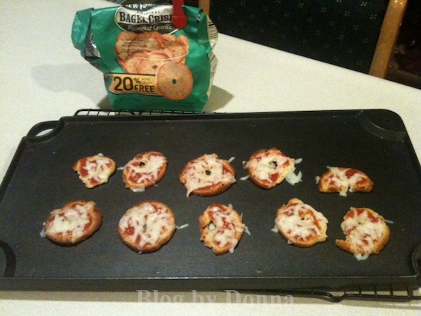 New York Style Bagel Pizzas