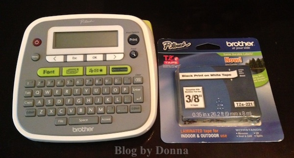brother p-touch desk top label maker