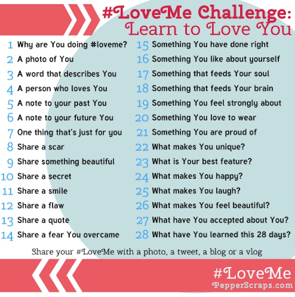 #loveme Challenge february