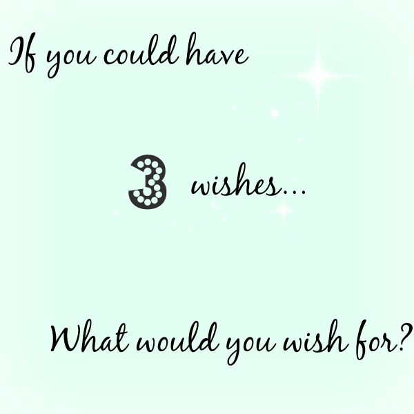 If you could have 3 wishes what would you wish for if i could have 3 wishes
