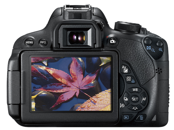 Canon EOS Rebel T5i Back Best Buy
