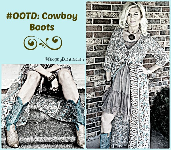 OOTD cowboy boots #ootd