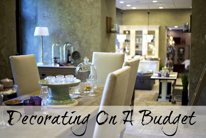 Decoraing your home on a budget