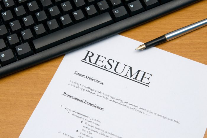 A stand-out resume for a career in accounting and finance