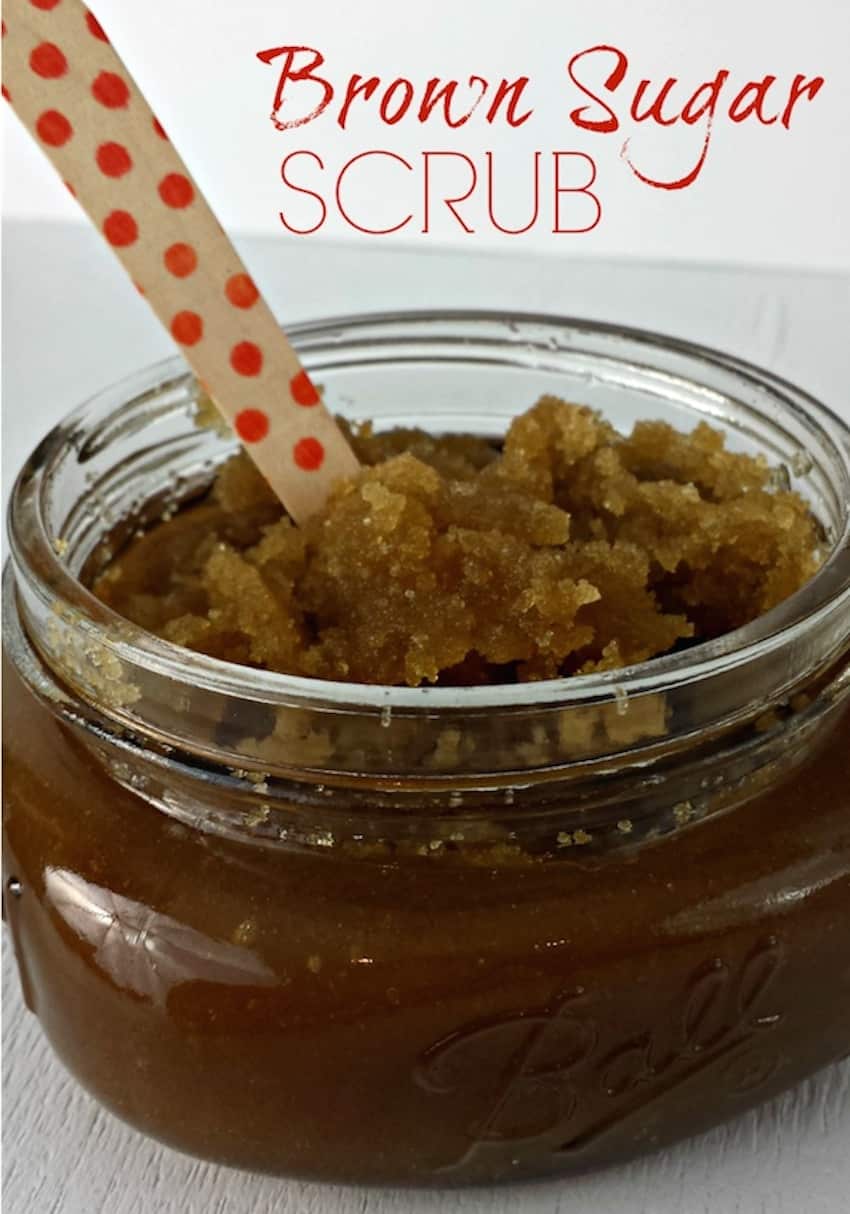 DIY beauty products gifts - Brown Sugar Body Scrub