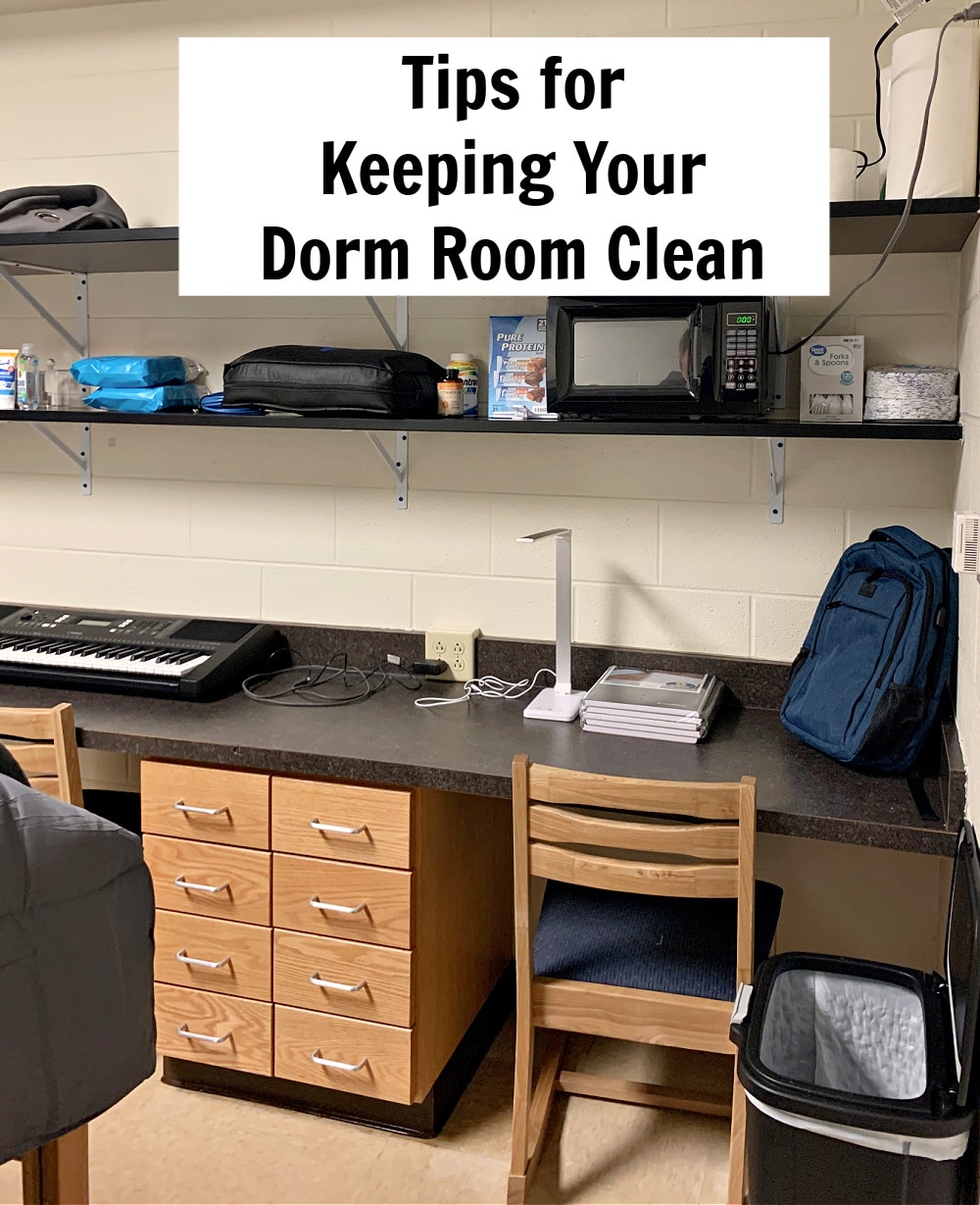how to keep your dorm floors clean