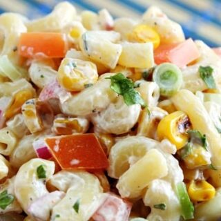 Best Toasted Corn Macaroni Salad Recipe