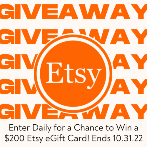 etsy giveaway