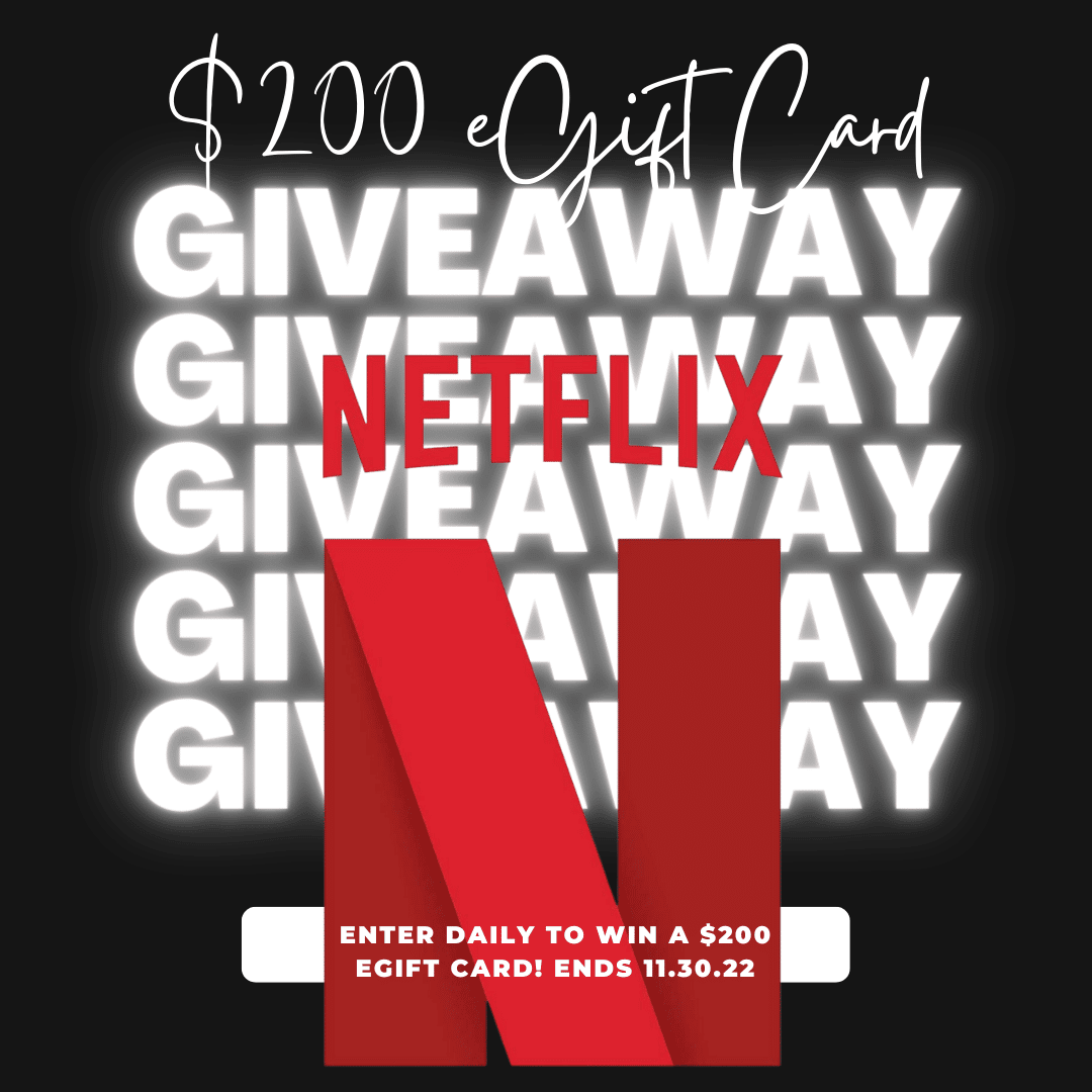must-watch Netflix series and giveaway