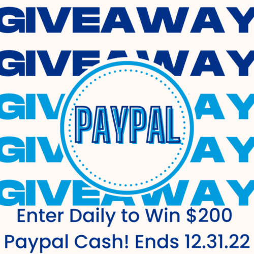 PayPal giveaway