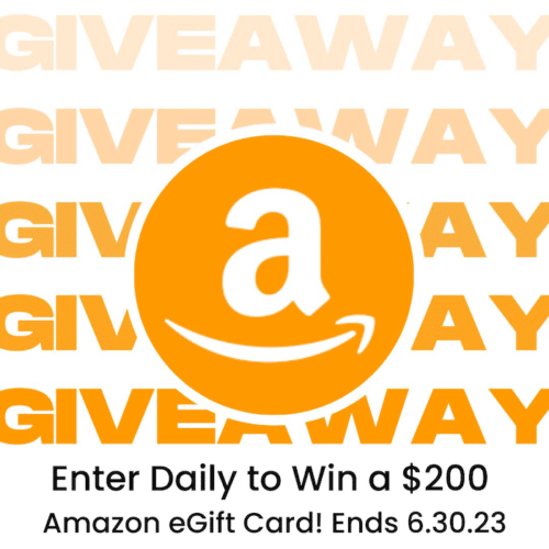 Amazon $200 eGift Card giveaway