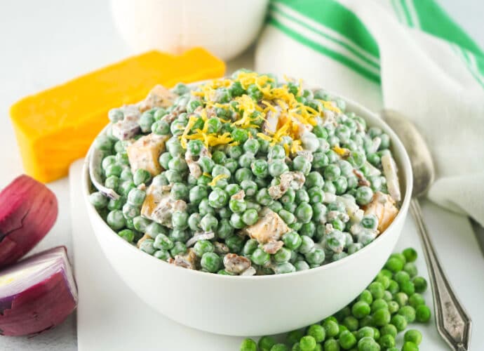healthy pea salad recipe pea salad