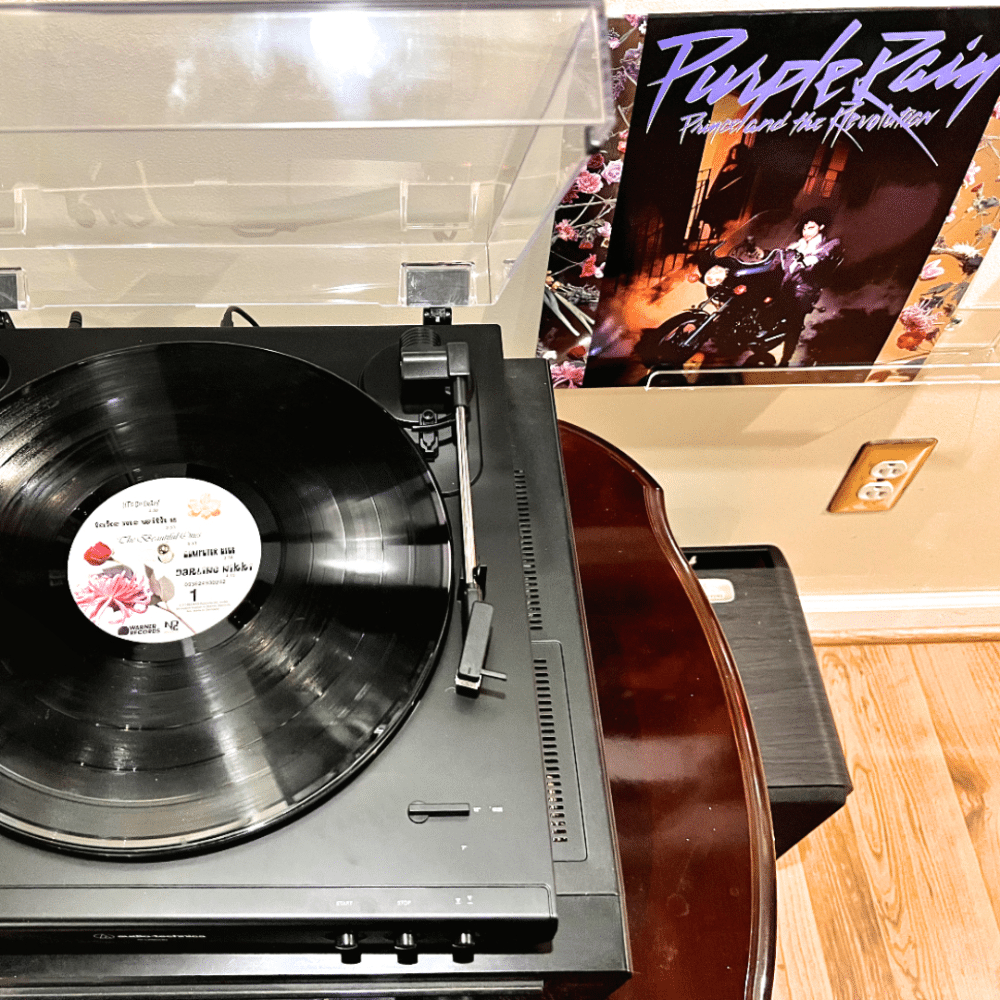 Prince's purple rain album